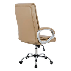 ΚΑΡΕΚΛΑ ΓΡΑΦΕΙΟΥ ZAMORA ΔΙΕΥΘΥΝΤΙΚΗ HM1087.09 ΣΕ CAMEL ΧΡΩΜΑ 51x71x123 εκ. - Pakobazaar