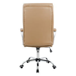 ΚΑΡΕΚΛΑ ΓΡΑΦΕΙΟΥ ZAMORA ΔΙΕΥΘΥΝΤΙΚΗ HM1087.09 ΣΕ CAMEL ΧΡΩΜΑ 51x71x123 εκ. - Pakobazaar