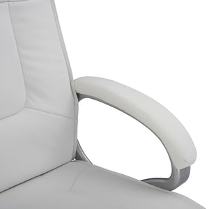 ΚΑΡΕΚΛΑ ΓΡΑΦΕΙΟΥ CHANDER HM1092.02 ΛΕΥΚΗ 63x66x116 εκ. - Pakobazaar