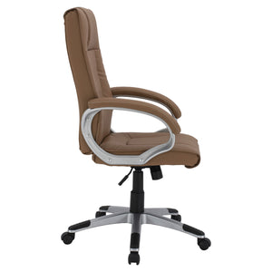 ΚΑΡΕΚΛΑ ΓΡΑΦΕΙΟΥ CHANDER HM1092.09 ΣΕ CAMEL ΑΠΟΧΡΩΣΗ 63x66x116 εκ. - Pakobazaar