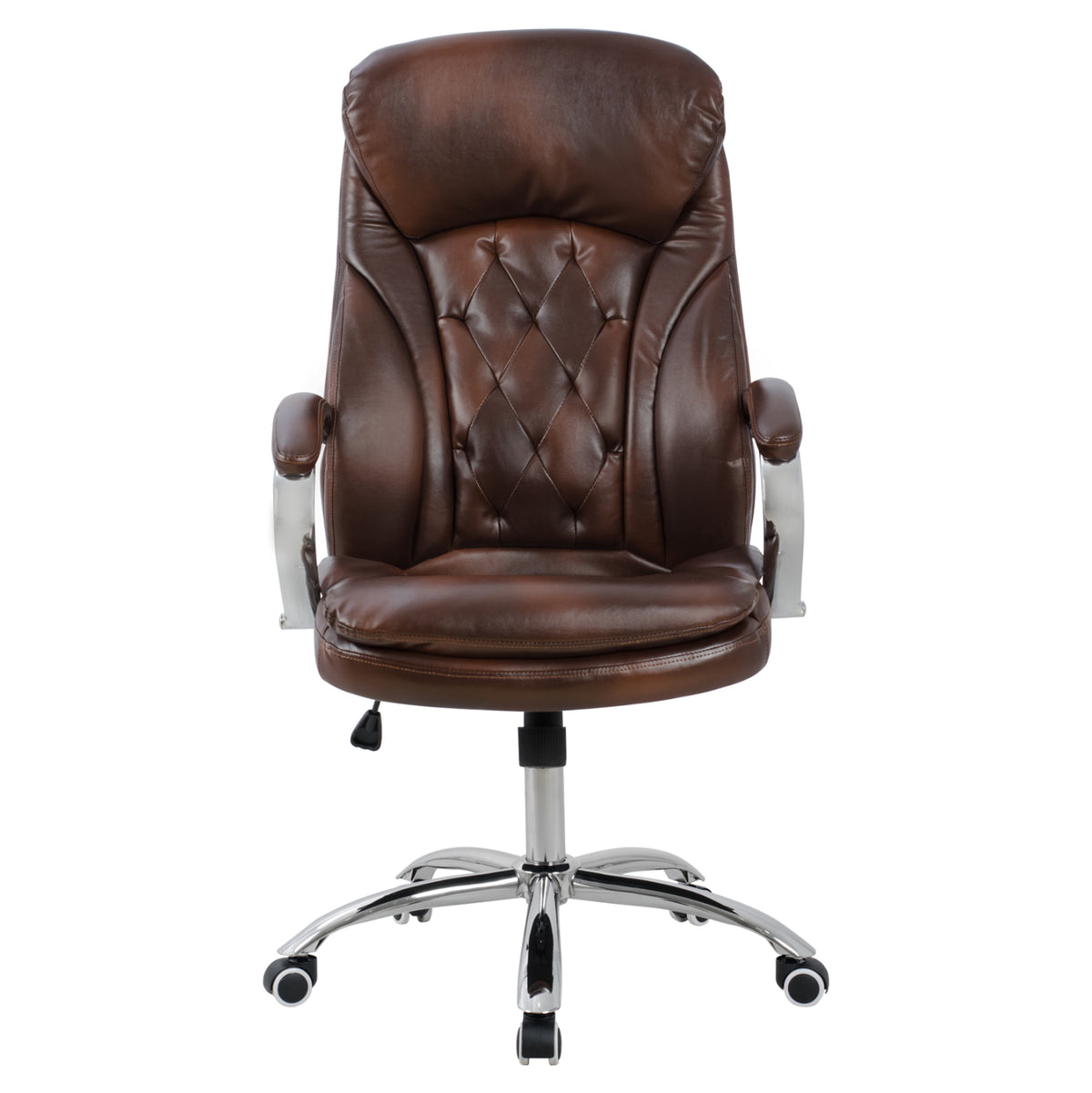 ΚΑΡΕΚΛΑ ΓΡΑΦΕΙΟΥ LANISHA HM1099.09 PU ΣΕ ΚΑΦΕ 65x73x125Υεκ - Pakobazaar