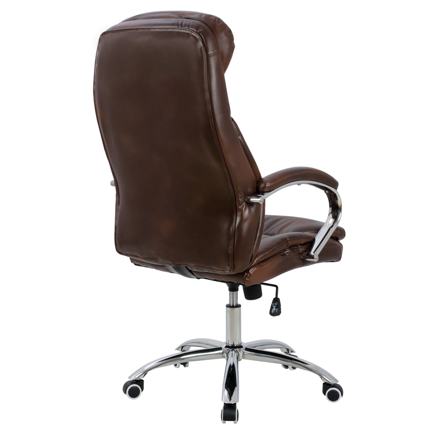 ΚΑΡΕΚΛΑ ΓΡΑΦΕΙΟΥ LANISHA HM1099.09 ΚΑΦΕ 65x73x125cm - Pakobazaar