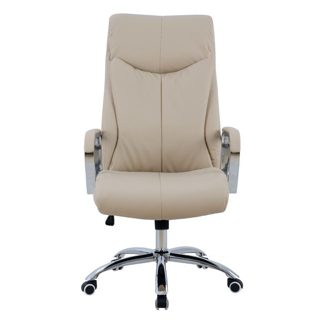 ΚΑΡΕΚΛΑ ΓΡΑΦΕΙΟΥ SHASHI HM1093.07 ΕΚΡΟΥ 63x80x(118-126) cm - Pakobazaar