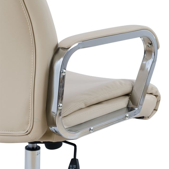 ΚΑΡΕΚΛΑ ΓΡΑΦΕΙΟΥ SHASHI HM1093.07 ΕΚΡΟΥ 63x80x(118-126) cm - Pakobazaar