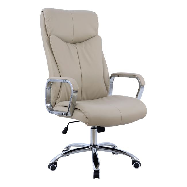 ΚΑΡΕΚΛΑ ΓΡΑΦΕΙΟΥ SHASHI HM1093.07 ΕΚΡΟΥ 63x80x(118-126) cm - Pakobazaar