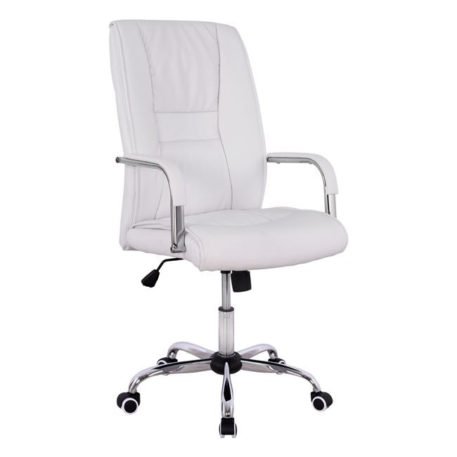 ΚΑΡΕΚΛΑ ΓΡΑΦΕΙΟΥ ANGEE HM1106.02 ΣΕ ΧΡΩΜΑ ΛΕΥΚΟ 58,5x70x120 cm - Pakobazaar