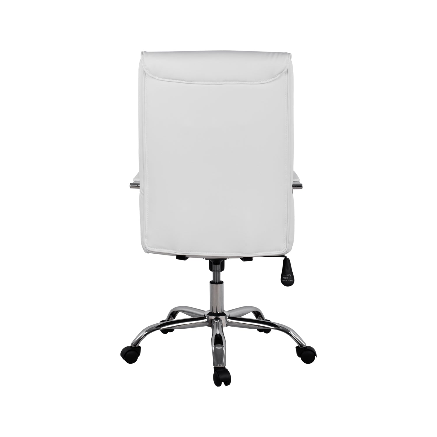 ΚΑΡΕΚΛΑ ΓΡΑΦΕΙΟΥ ΔΙΕΥΘΥΝΤΙΚΗ ΛΕΥΚΗ ΜΕ ΒΑΣΗ ΧΡΩΜΙΟΥ JACOB HM1044.12 57Χ75,5Χ100 ΕΚ - Pakobazaar