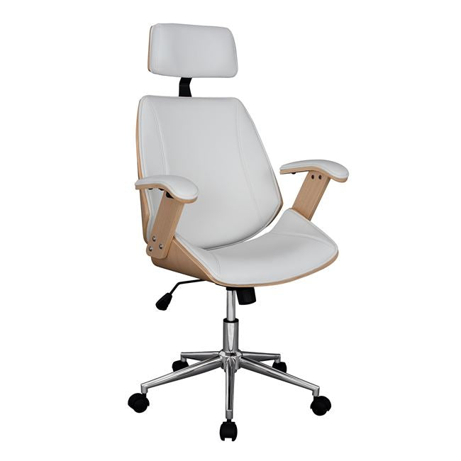 ΚΑΡΕΚΛΑ ΓΡΑΦΕΙΟΥ ΔΙΕΥΘΥΝΤΙΚΗ SUPERIOR PRO HM1109.02 SONAMA-ΑΣΠΡO PU 63x67x123Yεκ. - Pakobazaar