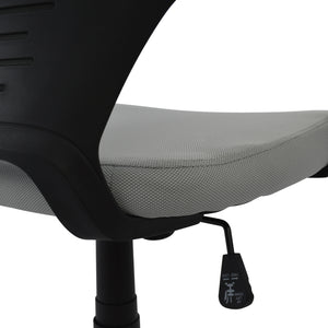 ΚΑΡΕΚΛΑ ΓΡΑΦΕΙΟΥ ANIVIA HM1073.21 ΓΚΡΙ & ΣΚΕΛΕΤΟ ΜΑΥΡΟ 64x61x127 cm - Pakobazaar
