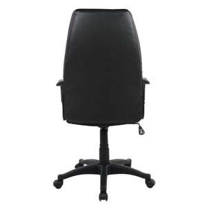 ΚΑΡΕΚΛΑ ΓΡΑΦΕΙΟΥ GAMING SIVIR HM1001.01 ΜΕ  ΜΑΥΡΟ PU 59x 60x115 εκ. - Pakobazaar