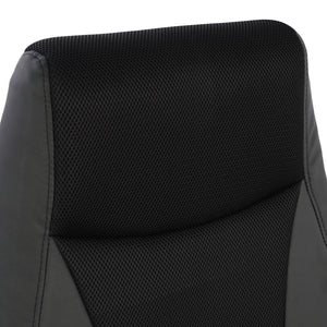 ΚΑΡΕΚΛΑ ΓΡΑΦΕΙΟΥ GAMING SIVIR HM1001.01 ΜΕ  ΜΑΥΡΟ PU 59x 60x115 εκ. - Pakobazaar