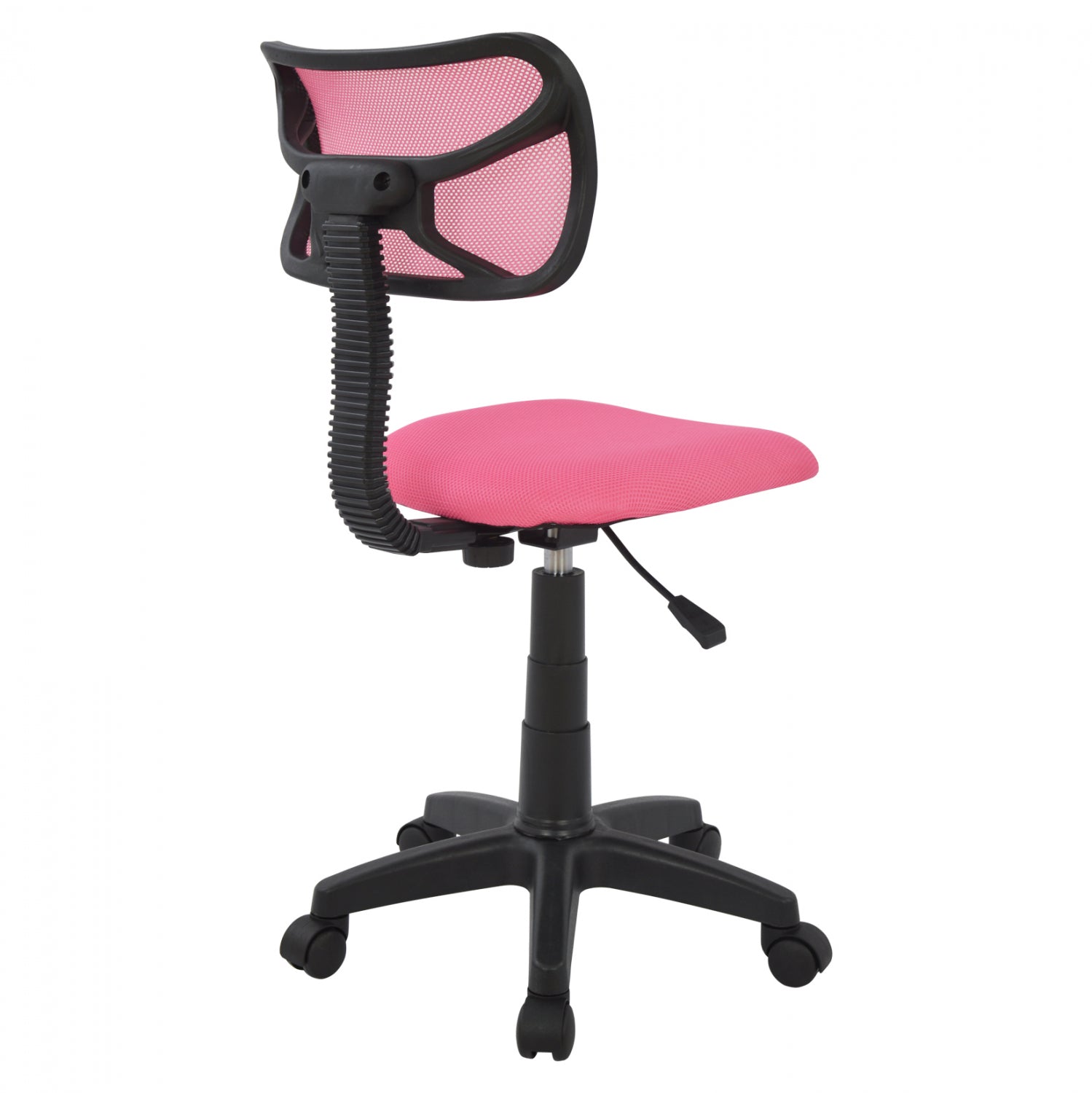 ΚΑΡΕΚΛΑ ΓΡΑΦΕΙΟΥ AKHILA HM1026.05 ΡΟΖ ΥΦΑΣΜΑ MESH 40,5x50,5x91,5 εκ. - Pakobazaar