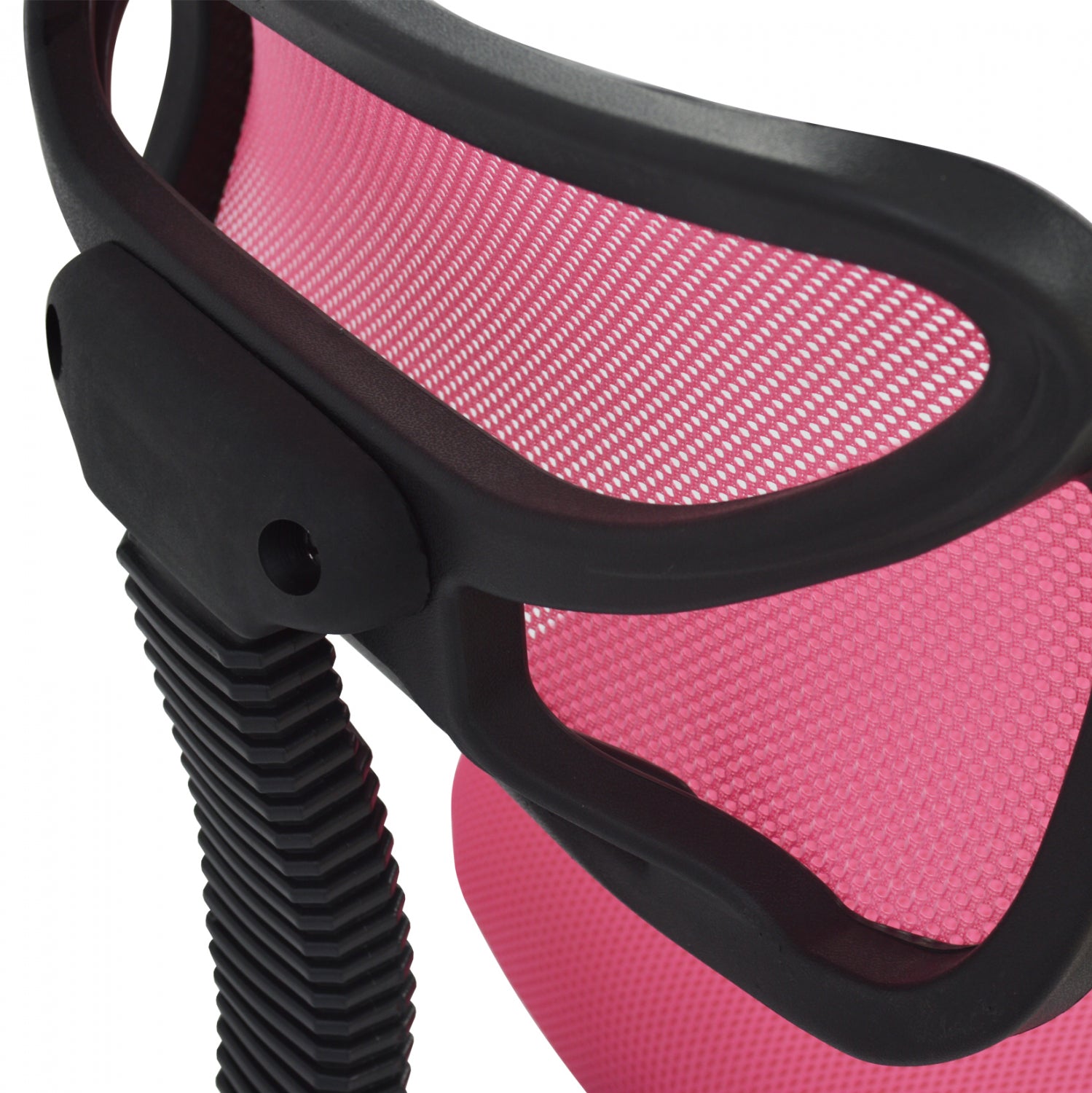 ΚΑΡΕΚΛΑ ΓΡΑΦΕΙΟΥ AKHILA HM1026.05 ΡΟΖ ΥΦΑΣΜΑ MESH 40,5x50,5x91,5 εκ. - Pakobazaar