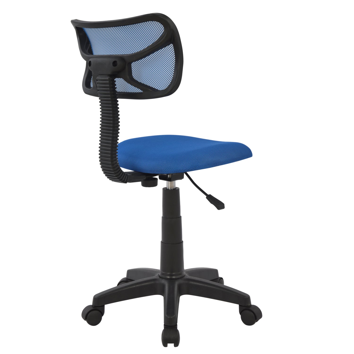 ΚΑΡΕΚΛΑ ΓΡΑΦΕΙΟΥ AKHILA HM1026.06 ΜΠΛΕ ΥΦΑΣΜΑ MESH 40,5x50,5x91,5 εκ. - Pakobazaar