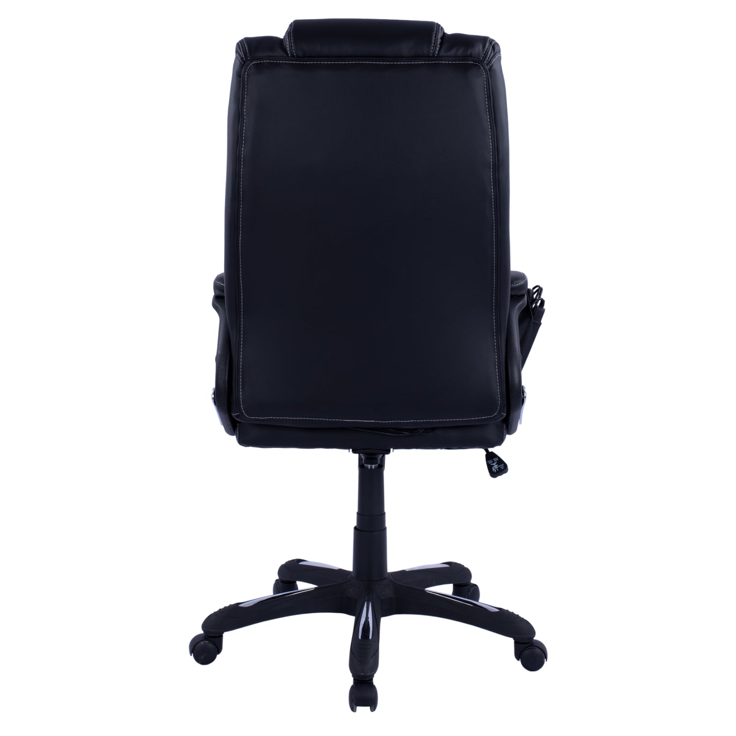 ΚΑΡΕΚΛΑ ΓΡΑΦΕΙΟΥ THORIN HM1050.01 ΜΕ MASSAGE ΜΑΥΡΗ HOMEMARKT 62x70x127Y εκ. - Pakobazaar