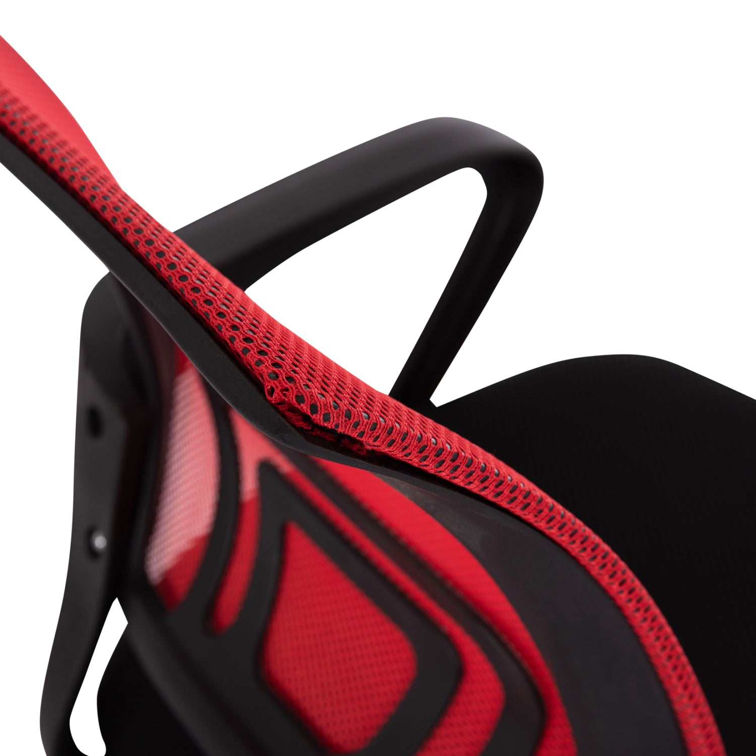 ΚΑΡΕΚΛΑ ΓΡΑΦΕΙΟΥ BRISTONE HM1058.37 ΠΟΔΙ ΧΡΩΜΙΟΥ-ΚΟΚΚΙΝΗ 59x53x80-90Υεκ. - Pakobazaar