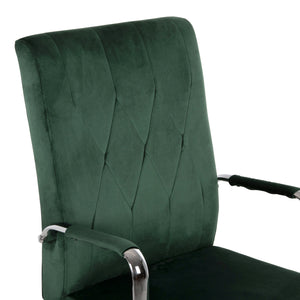 ΚΑΡΕΚΛΑ ΓΡΑΦΕΙΟΥ JOSEF HM1181.03 ΚΥΠΑΡΙΣΣΙ ΒΕΛΟΥΔΟ-INOX ΒΑΣΗ 58x61x105-113Yεκ. - Pakobazaar