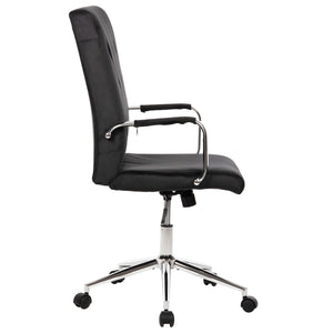 ΚΑΡΕΚΛΑ ΓΡΑΦΕΙΟΥ JOSEF HM1181.04 ΜΑΥΡΟ ΒΕΛΟΥΔΟ-INOX ΒΑΣΗ 58x61x105-113Yεκ. - Pakobazaar