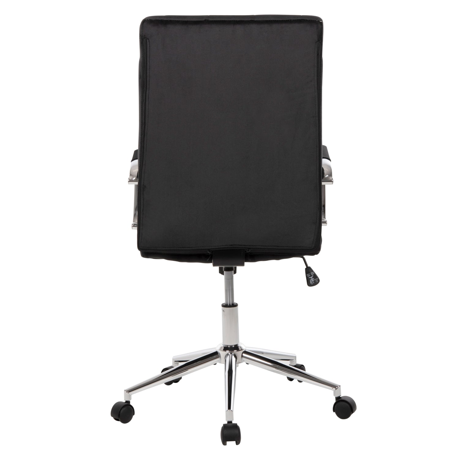 ΚΑΡΕΚΛΑ ΓΡΑΦΕΙΟΥ JOSEF HM1181.04 ΜΑΥΡΟ ΒΕΛΟΥΔΟ-INOX ΒΑΣΗ 58x61x105-113Yεκ. - Pakobazaar