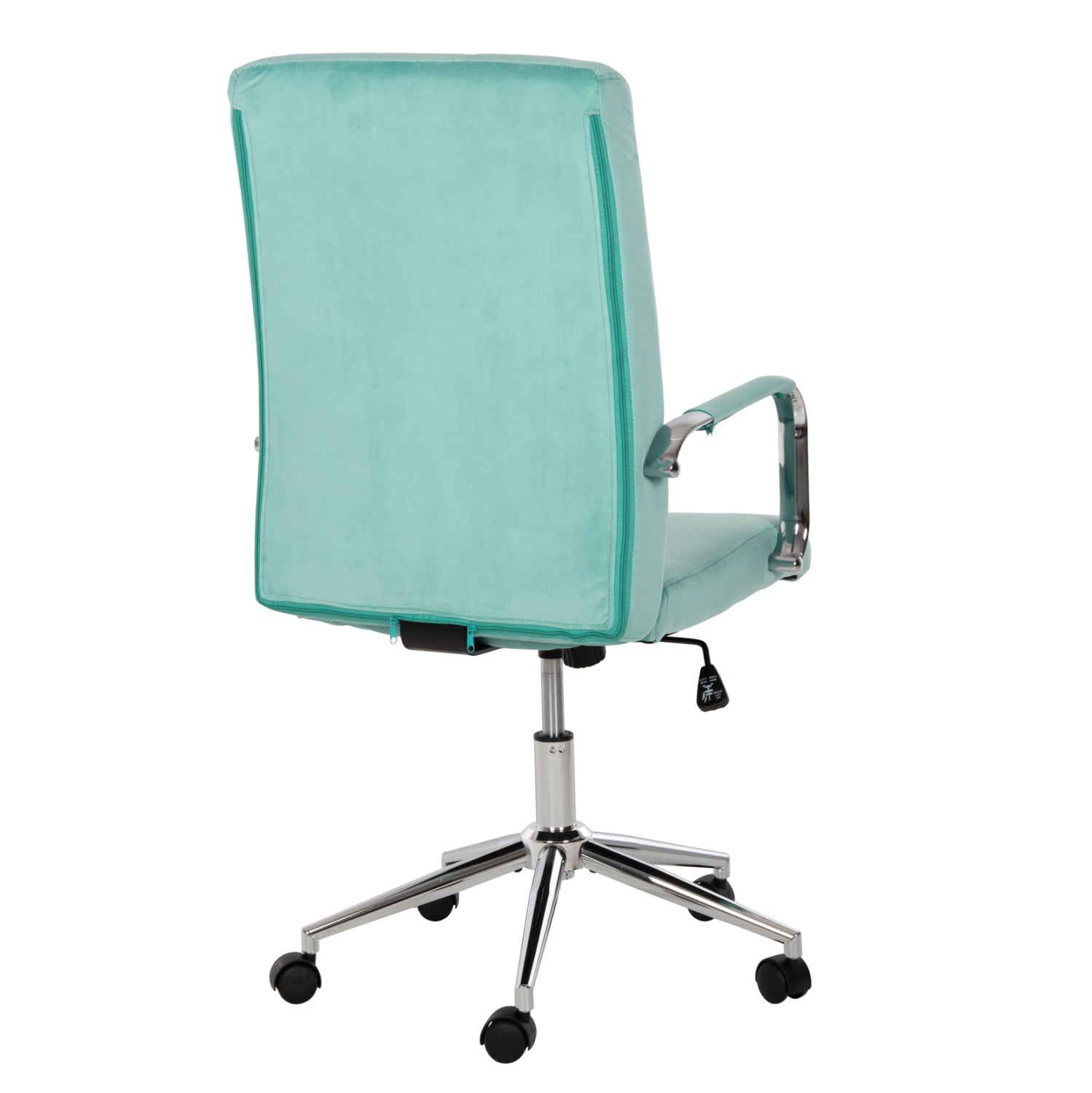 ΚΑΡΕΚΛΑ ΓΡΑΦΕΙΟΥ JOSEF HM1181.08 ΜΕΝΤΑ ΒΕΛΟΥΔΟ-INOX ΒΑΣΗ 58x61x105-113Yεκ. - Pakobazaar