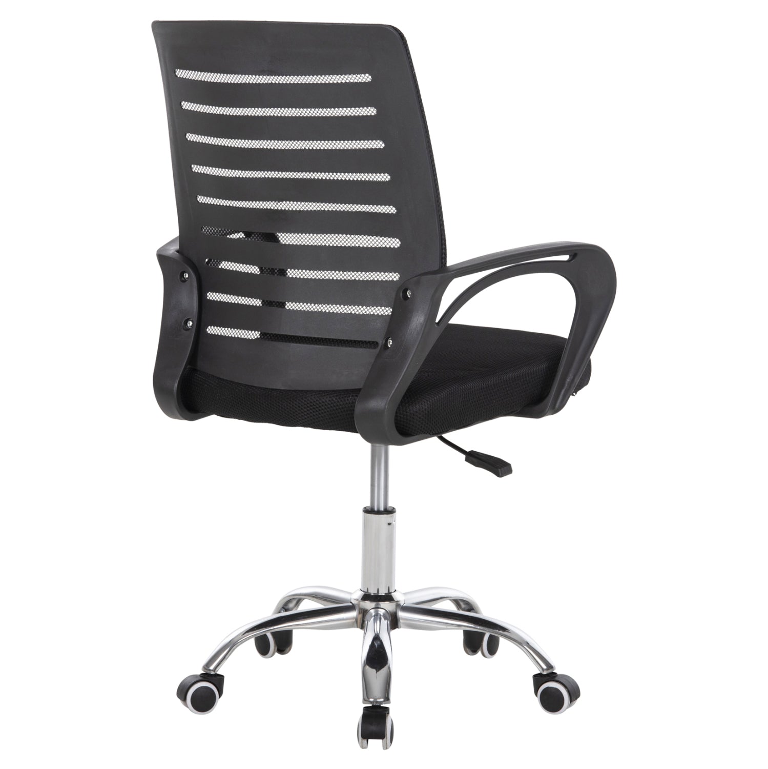 ΚΑΡΕΚΛΑ ΓΡΑΦΕΙΟΥ TRAIL HM1192 ΜΑΥΡΟ MESH-ΠΟΔΙ ΧΡΩΜΙΟΥ 64x55x98,5Υεκ. - Pakobazaar