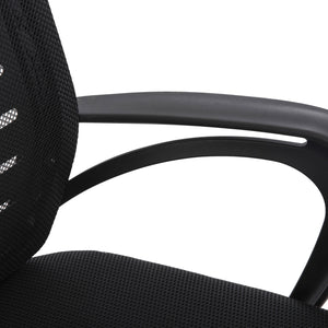 ΚΑΡΕΚΛΑ ΓΡΑΦΕΙΟΥ TRAIL HM1192 ΜΑΥΡΟ MESH-ΠΟΔΙ ΧΡΩΜΙΟΥ 64x55x98,5Υεκ. - Pakobazaar