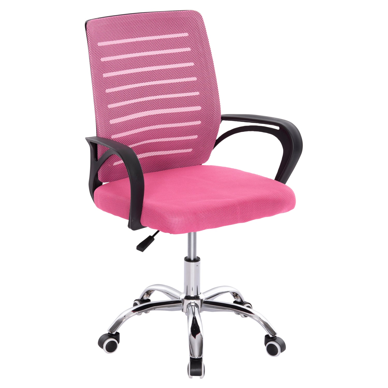 ΚΑΡΕΚΛΑ ΓΡΑΦΕΙΟΥ TRAIL HM1192.35 ΡΟΖ MESH-ΠΟΔΙ ΧΡΩΜΙΟΥ 62x51x98Υεκ. - Pakobazaar