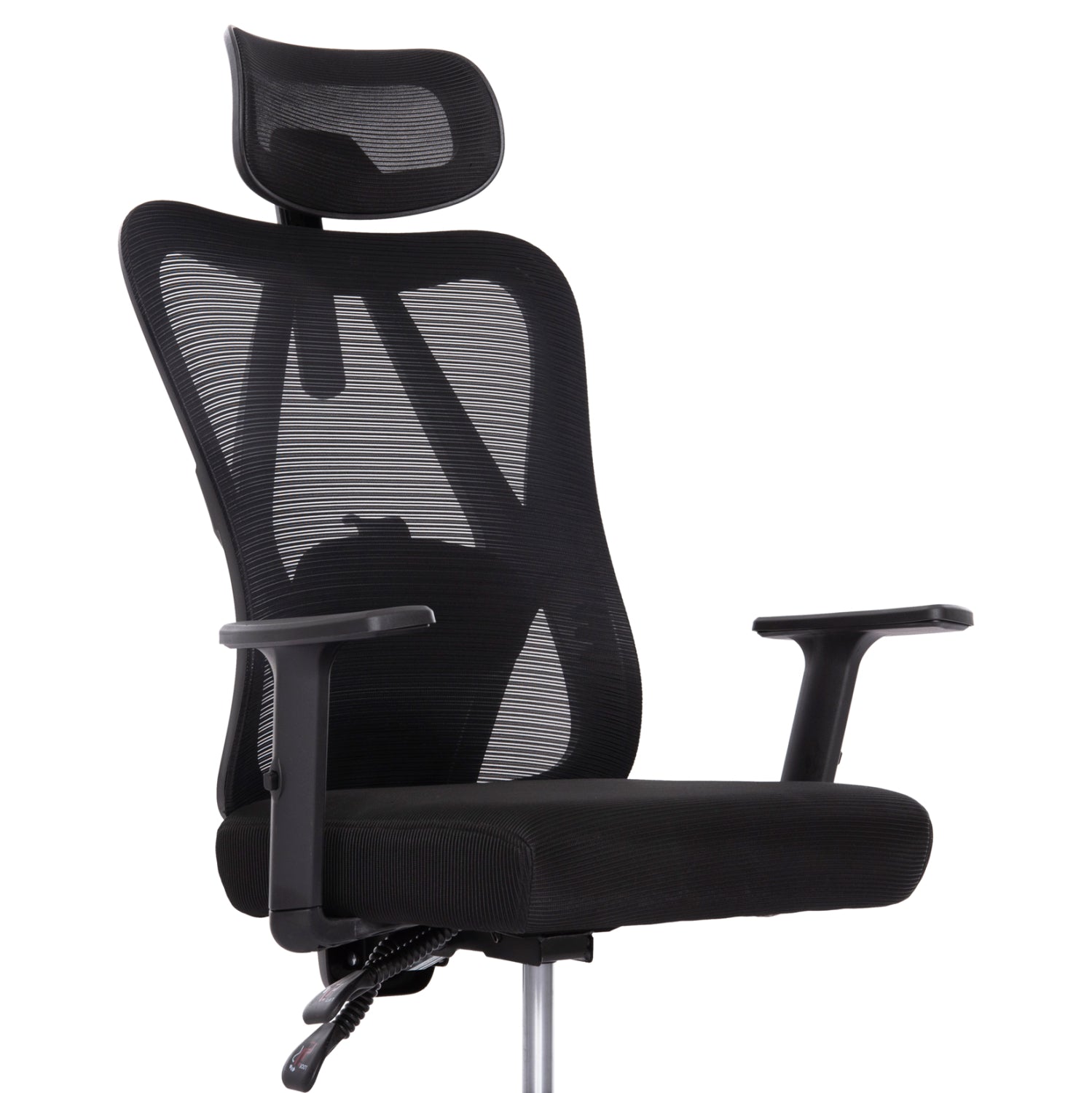 ΚΑΡΕΚΛΑ ΓΡΑΦΕΙΟΥ MEXER HM1195.01 ΜΑΥΡΟ MESH-PP ΒΑΣΗ 68x70x136Υεκ. - Pakobazaar