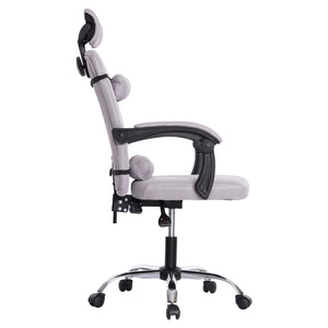 ΚΑΡΕΚΛΑ ΓΡΑΦΕΙΟΥ CRONER HM1196.02 ΓΚΡΙ MESH-ΜΕΤΑΛ.ΒΑΣΗ 58x67x124Υεκ. - Pakobazaar