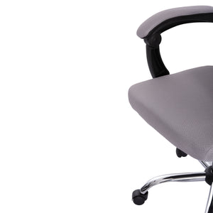 ΚΑΡΕΚΛΑ ΓΡΑΦΕΙΟΥ CRONER HM1196.02 ΓΚΡΙ MESH-ΜΕΤΑΛ.ΒΑΣΗ 58x67x124Υεκ. - Pakobazaar