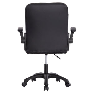 ΚΑΡΕΚΛΑ ΓΡΑΦΕΙΟΥ PORTIMA HM1197.01 ΜΑΥΡΟ PVC-ΣΚΕΛΕΤΟΣ & ΒΑΣΗ 69x57x97Υεκ. - Pakobazaar