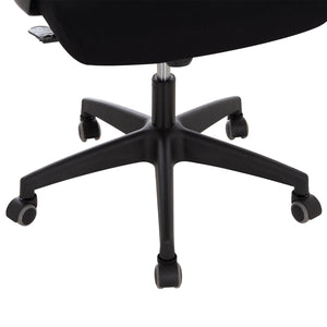 ΚΑΡΕΚΛΑ ΓΡΑΦΕΙΟΥ ELVAR HM1219.01 ΜΑΥΡO MESH--ΒΑΣΗ ΠΟΛΥΠΡΟΠΥΛΕΝΙΟΥ 63x56x125Υεκ - Pakobazaar