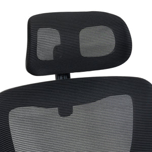 ΚΑΡΕΚΛΑ ΓΡΑΦΕΙΟΥ KESI HM1222.01 ΜΑΥΡO MESH & PP 52x50x122Υεκ. - Pakobazaar
