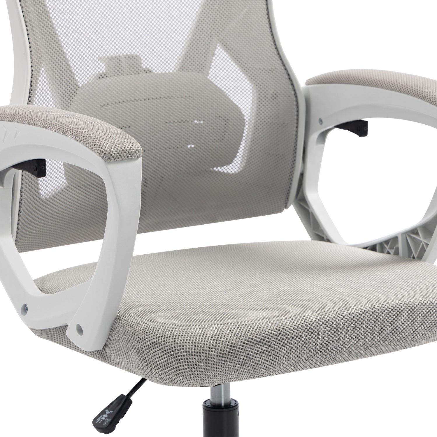 ΚΑΡΕΚΛΑ ΓΡΑΦΕΙΟΥ SALAS HM1223.02 P.P. ΛΕΥΚΟ-ΓΚΡΙ MESH ΥΦΑΣΜΑ 60x60x118-128Υεκ - Pakobazaar