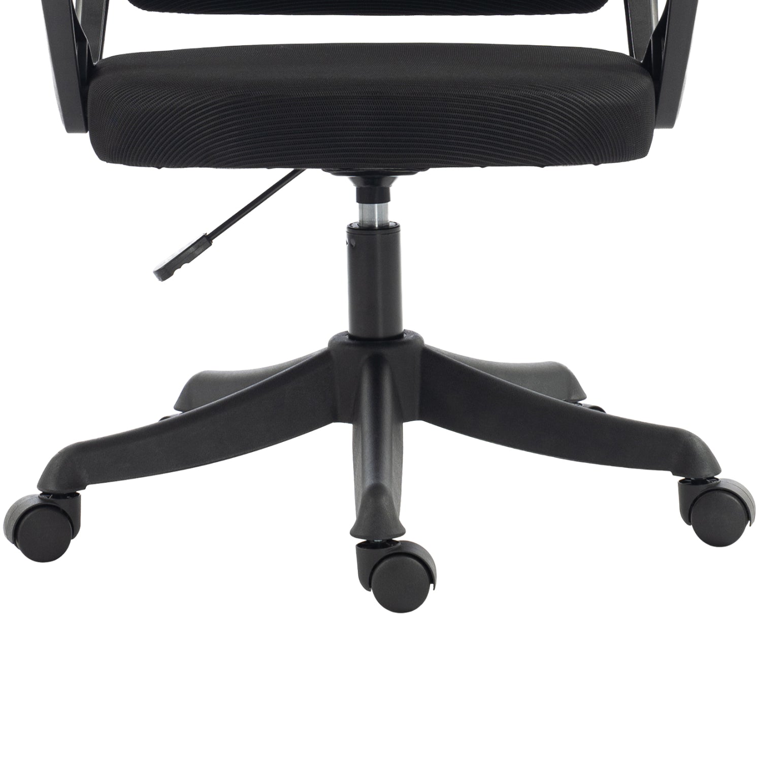 ΚΑΡΕΚΛΑ ΓΡΑΦΕΙΟΥ FRANTIC HM1224.01 ΜΑΥΡO MESH & ΠΟΛΥΠΡΟΠΥΛΕΝΙΟ 60x60x134Υεκ - Pakobazaar