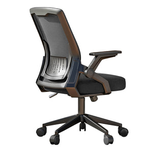 ΚΑΡΕΚΛΑ ΓΡΑΦΕΙΟΥ ZENITH HM1225.01 PP & MESH ΥΦΑΣΜΑ--ΜΑΥΡΟ 60x60x92-100Υεκ - Pakobazaar