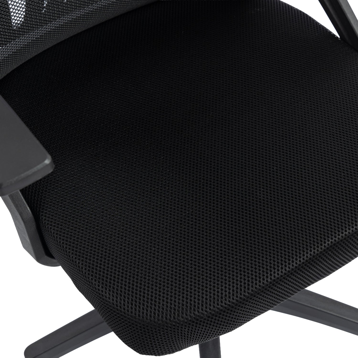 ΚΑΡΕΚΛΑ ΓΡΑΦΕΙΟΥ MATRON HM1226.01 ΜΑΥΡO PP & MESH ΥΦΑΣΜΑ 47x47x128Υεκ - Pakobazaar