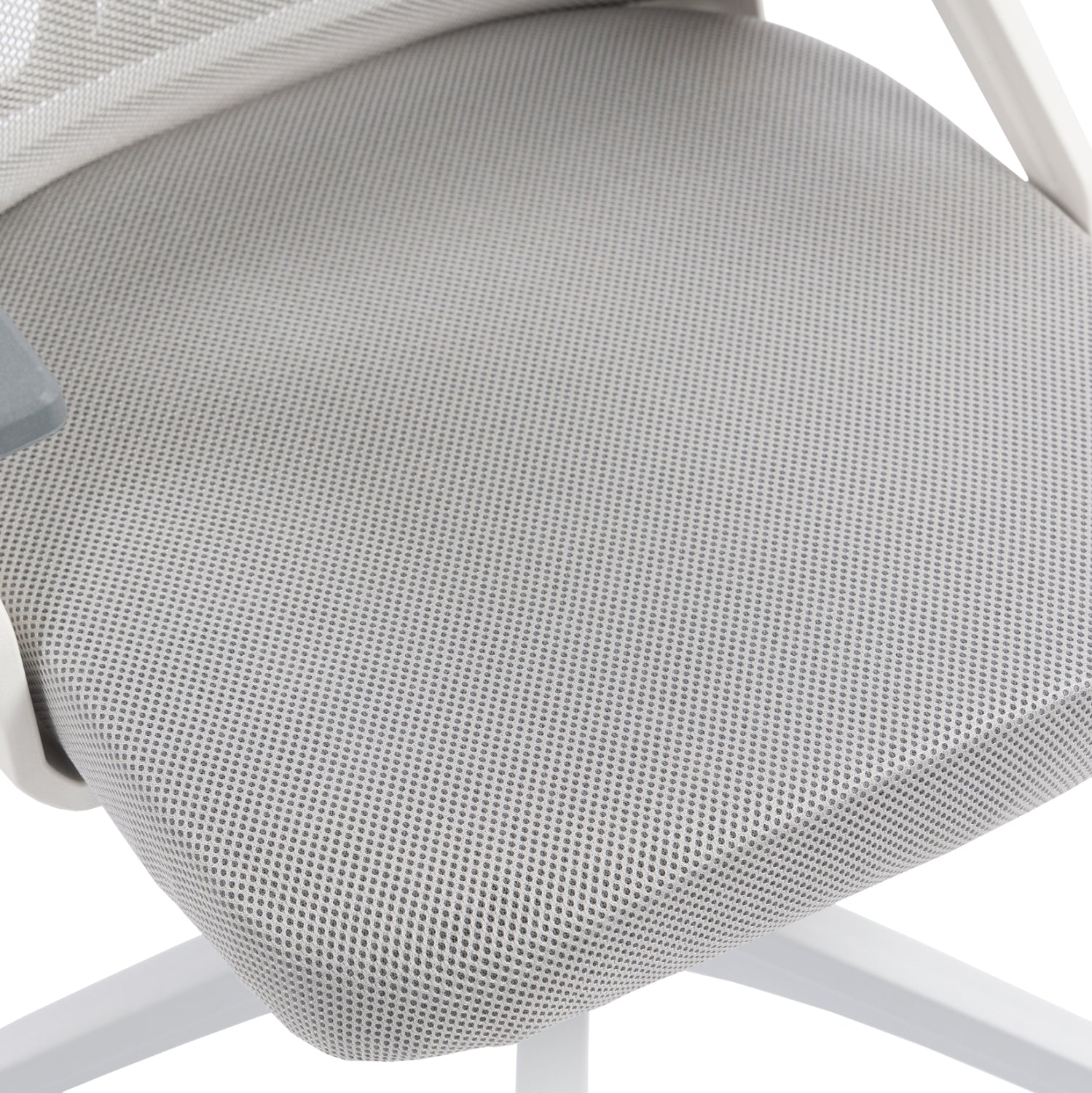 ΚΑΡΕΚΛΑ ΓΡΑΦΕΙΟΥ MATRON HM1226.02 ΛΕΥΚΟ PP--ΑΝΟΙΧΤΟ ΓΚΡΙ MESH 47x47x128Υεκ - Pakobazaar