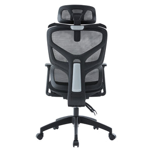 ΚΑΡΕΚΛΑ ΓΡΑΦΕΙΟΥ APEX HM1227.01 ΜΑΥΡO MESH & PP 68x68x120-130Υεκ - Pakobazaar
