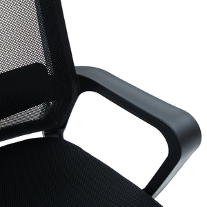 ΚΑΡΕΚΛΑ ΓΡΑΦΕΙΟΥ VELOCITY HM1229.01 ΜΑΥΡO MESH & PP 61x62x123Υεκ - Pakobazaar