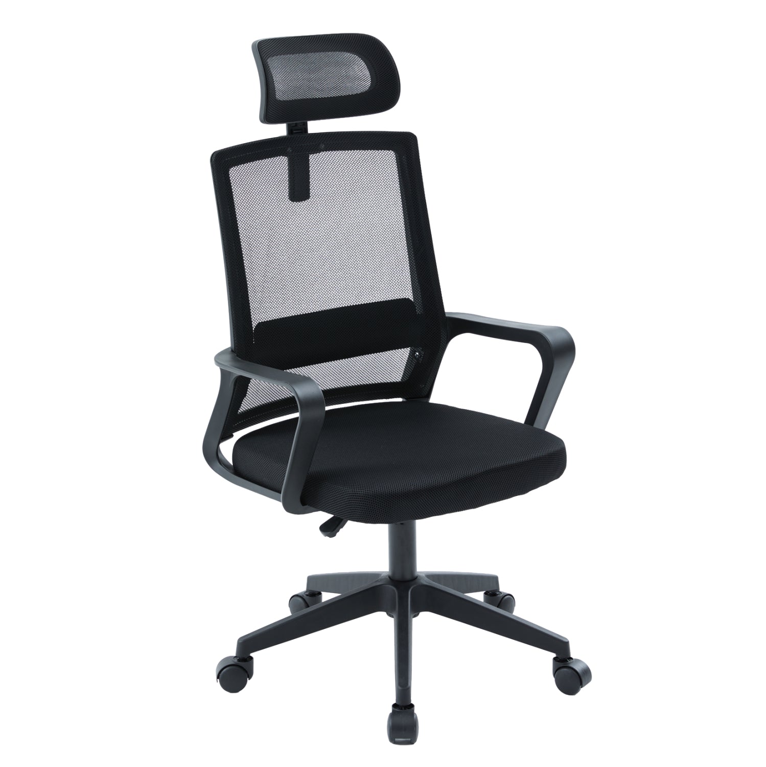 ΚΑΡΕΚΛΑ ΓΡΑΦΕΙΟΥ VELOCITY HM1229.01 ΜΑΥΡO MESH & PP 61x62x123Υεκ - Pakobazaar