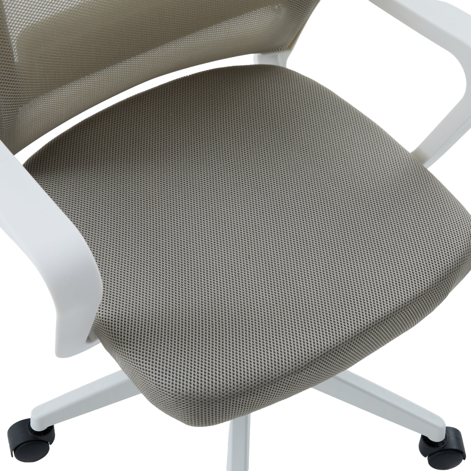 ΚΑΡΕΚΛΑ ΓΡΑΦΕΙΟΥ VELOCITY HM1229.02 ΛΕΥΚΟ PP--ΑΝΟΙΧΤΟ ΓΚΡΙ MESH 61x62x123Υεκ - Pakobazaar