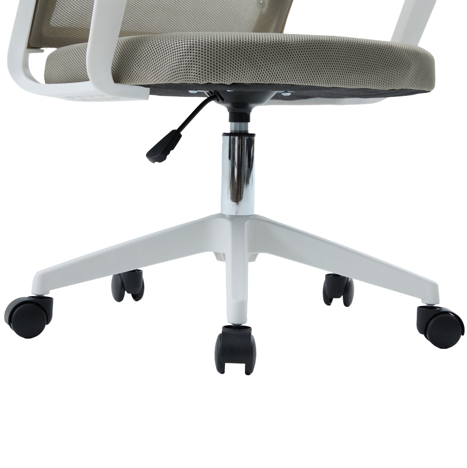 ΚΑΡΕΚΛΑ ΓΡΑΦΕΙΟΥ VELOCITY HM1229.02 ΛΕΥΚΟ PP--ΑΝΟΙΧΤΟ ΓΚΡΙ MESH 61x62x123Υεκ - Pakobazaar