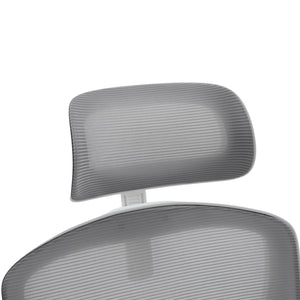 ΚΑΡΕΚΛΑ ΓΡΑΦΕΙΟΥ FLOATER HM1230.02 ΛΕΥΚΟ PP--ΑΝΟΙΧΤΟ ΓΚΡΙ MESH 62x62x106-116Υεκ - Pakobazaar