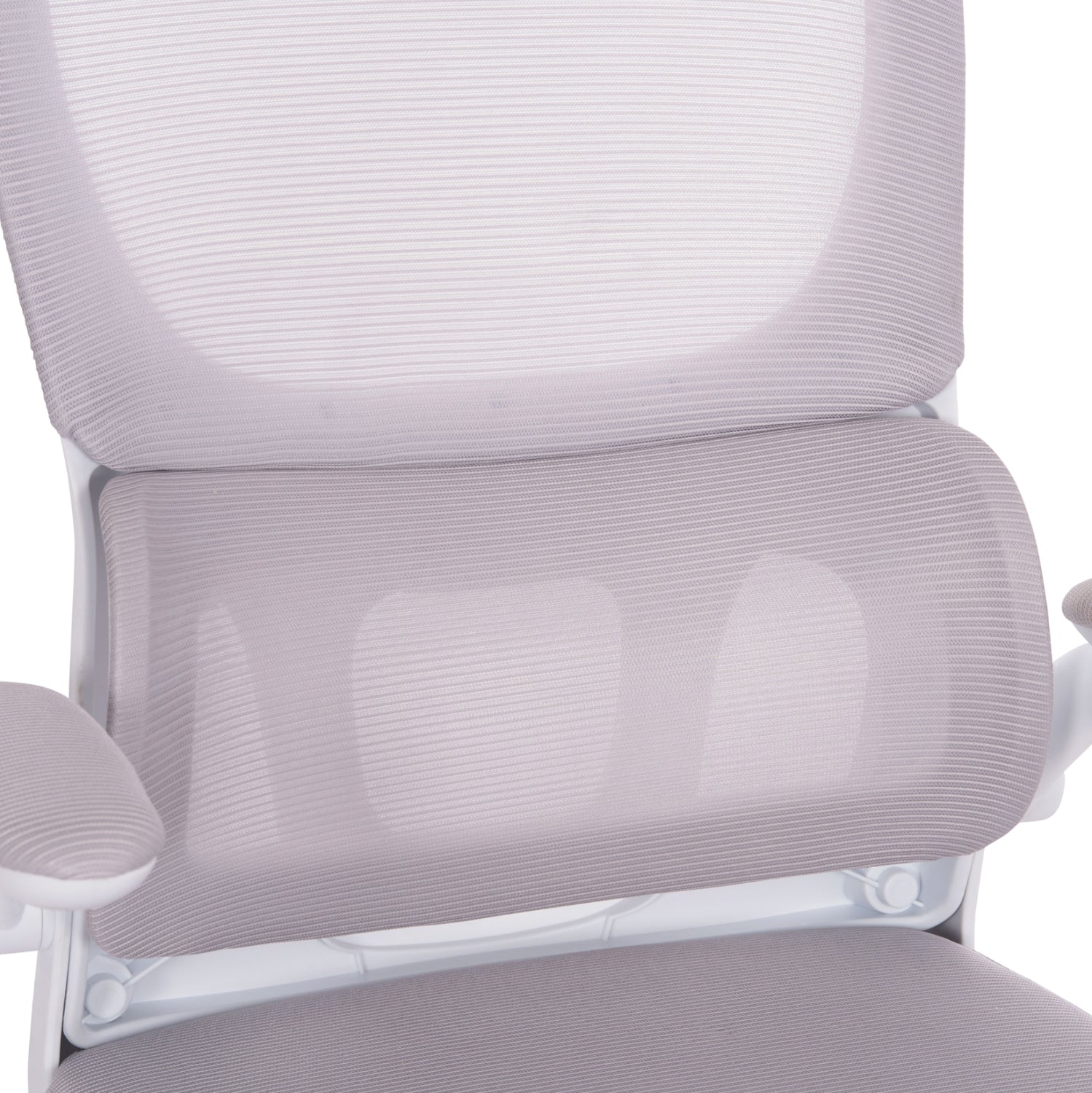 ΚΑΡΕΚΛΑ ΓΡΑΦΕΙΟΥ BASTON HM18236.03 ΓΚΡΙ MESH & ΛΕΥΚΟΣ PP ΣΚΕΛΕΤΟΣ 64x60x127Υεκ. - Pakobazaar