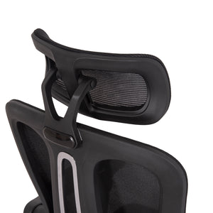 ΚΑΡΕΚΛΑ ΓΡΑΦΕΙΟΥ BARNET HM18258.01 ΜΑΥΡΟ MESH-ΜΑΥΡΟΣ ΣΚΕΛΕΤΟΣ NYLON 61x62x123Υ - Pakobazaar