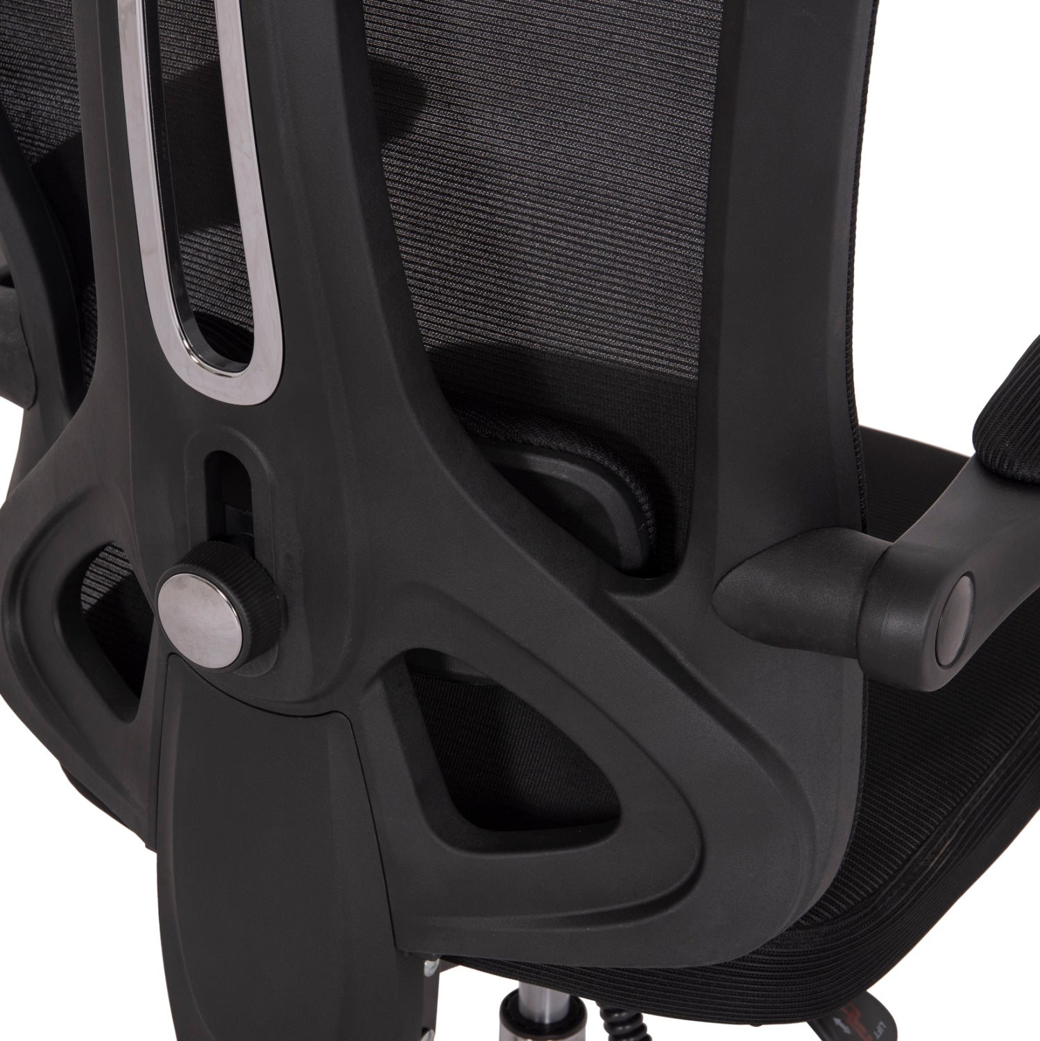 ΚΑΡΕΚΛΑ ΓΡΑΦΕΙΟΥ BARNET HM18258.01 ΜΑΥΡΟ MESH-ΜΑΥΡΟΣ ΣΚΕΛΕΤΟΣ NYLON 61x62x123Υ - Pakobazaar