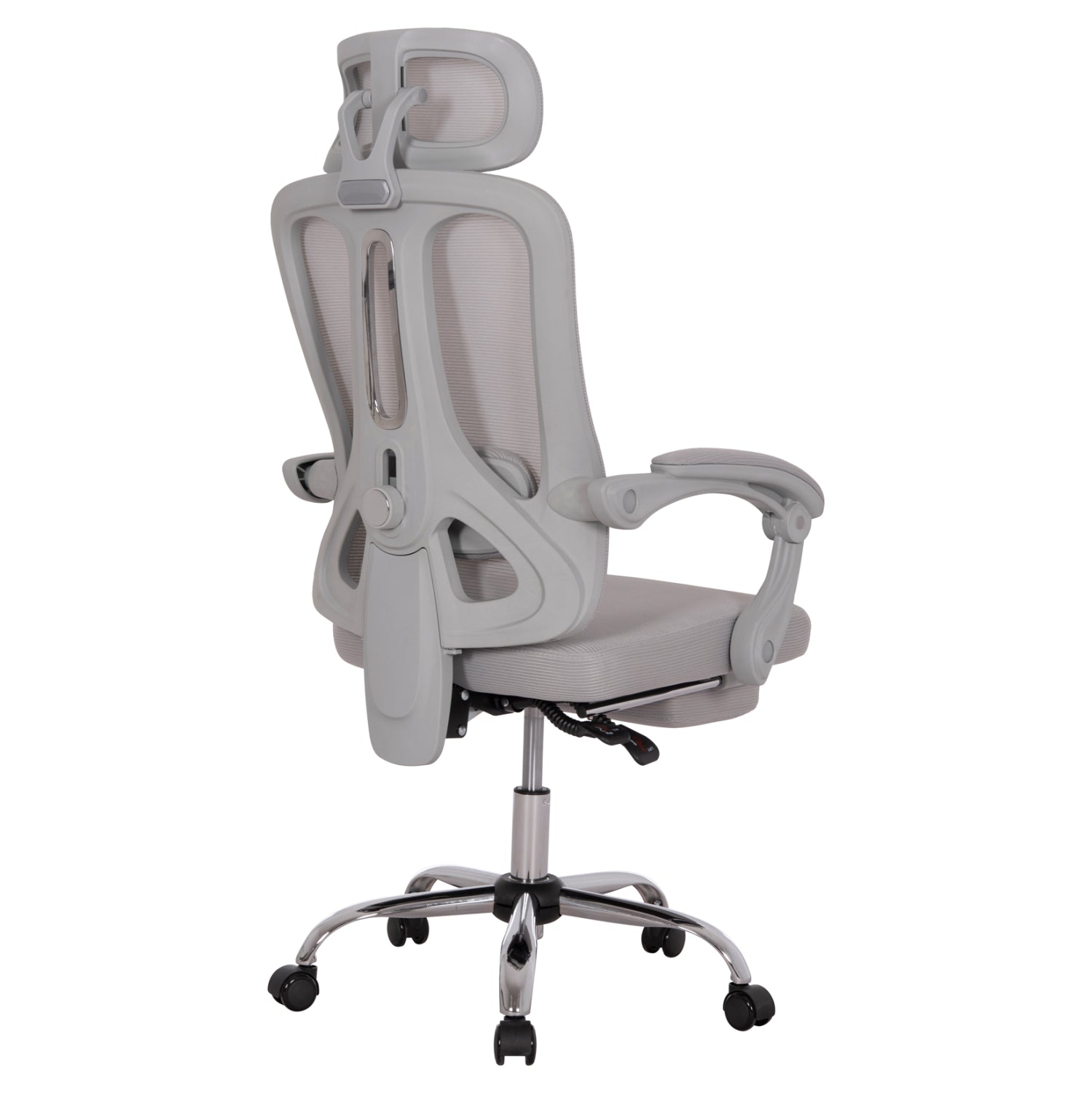 ΚΑΡΕΚΛΑ ΓΡΑΦΕΙΟΥ BARNET HM18258.02 ΓΚΡΙ MESH-ΓΚΡΙ ΣΚΕΛΕΤΟΣ NYLON 61x62x123Υ - Pakobazaar