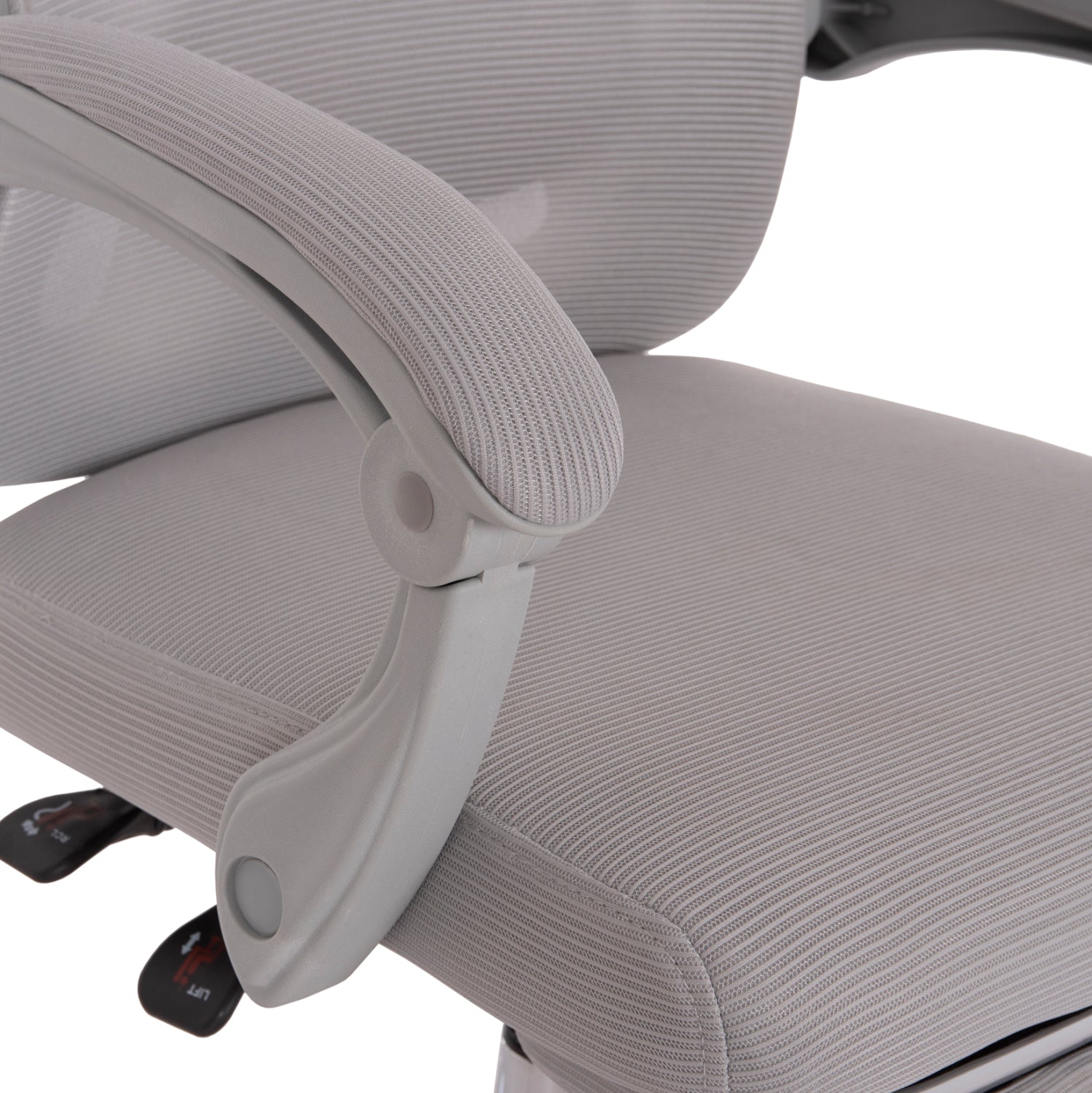 ΚΑΡΕΚΛΑ ΓΡΑΦΕΙΟΥ BARNET HM18258.02 ΓΚΡΙ MESH-ΓΚΡΙ ΣΚΕΛΕΤΟΣ NYLON 61x62x123Υ - Pakobazaar