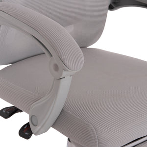 ΚΑΡΕΚΛΑ ΓΡΑΦΕΙΟΥ BARNET HM18258.02 ΓΚΡΙ MESH-ΓΚΡΙ ΣΚΕΛΕΤΟΣ NYLON 61x62x123Υ - Pakobazaar